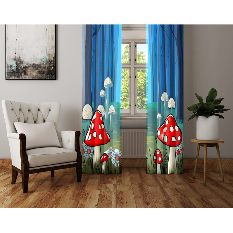 Rideau en polyester Hakiema, L 40 po x L 52 po
