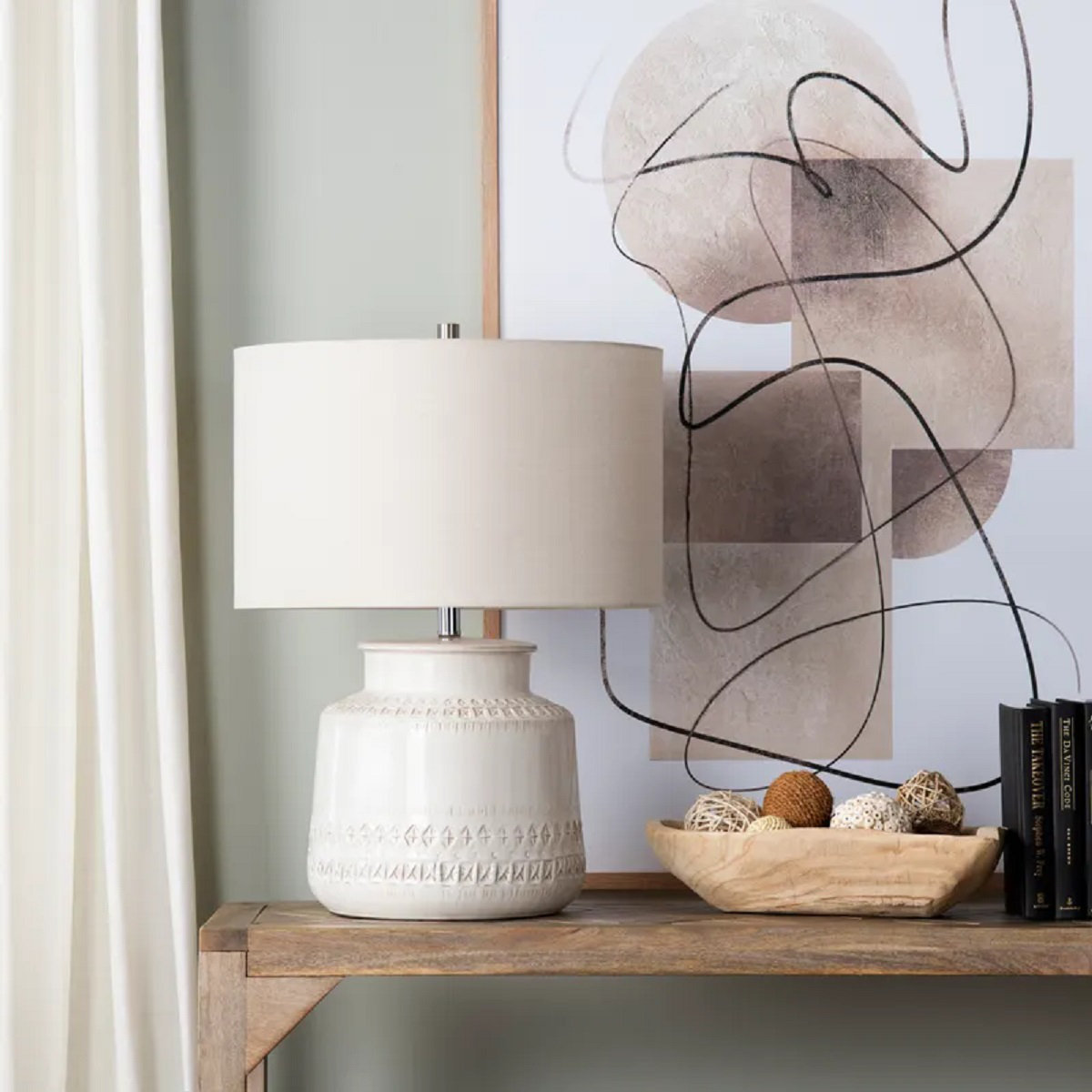 Bungalow Rose Maggen Ceramic Table Lamp | Wayfair