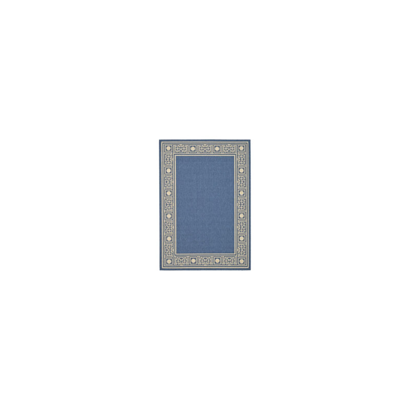 Herefordshire Performance Oriental Indoor/Outdoor Area Rug, Rectangle 4' x 5'7"