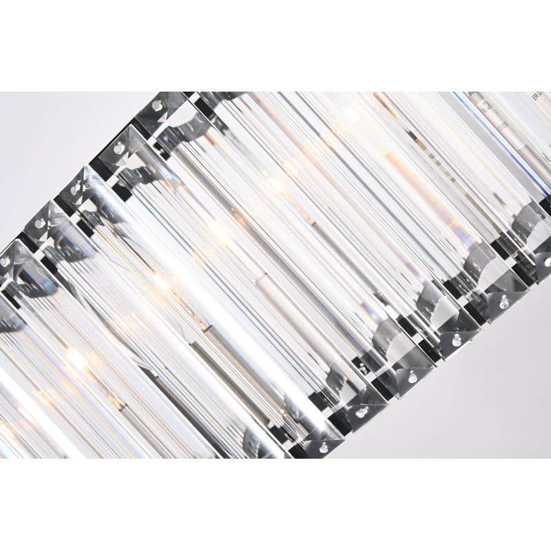 Lustre rectangulaire à 5 lumières Peraza