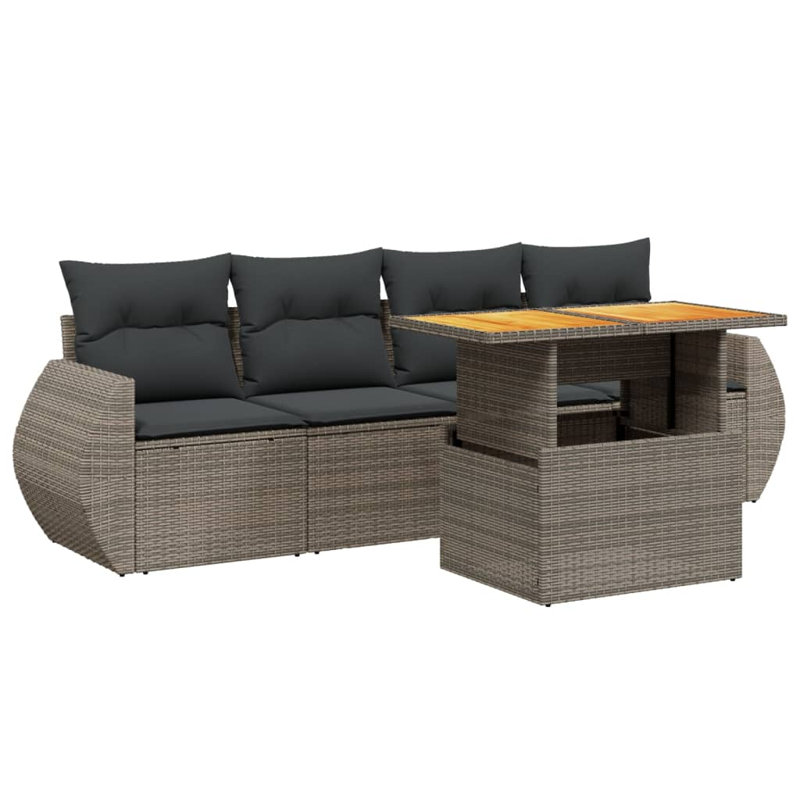 Ensemble de canapé de jardin Vidaxl