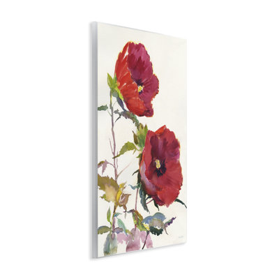 Art audacieux "coquelicots rouges" par Theresa Heidel