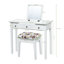 Altemar Dressing Table with Mirror