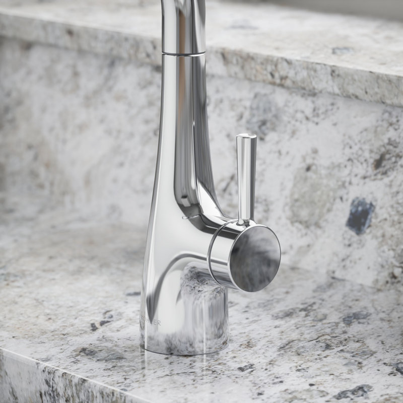 Transitional Beverage Faucet, Polished Chrome