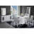 ARIYA WHITE BAR TABLE-1364864331