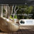 Semi-Cassette Patio Awning with LED Lights - Moroccan Collection -54833134-54833135