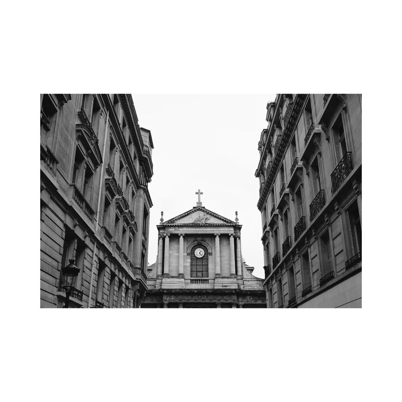 Paris Architecture IX by Bethany Young - Print on Canvas, 66.04cm H x 101.6cm W x 3.81cm D, Wrapped Canvas