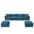 Chenille bleu est en rupture de stock