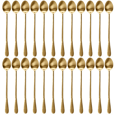 Coccodrillo Stainless Steel Iced Beverage Spoon