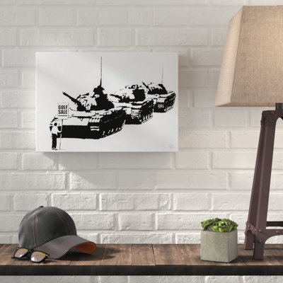 Banksy - Wrapped Canvas Print
