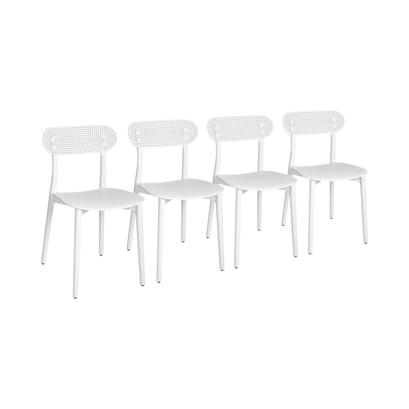 Stepan 47cm H Side Chair, White