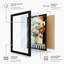 Vase With Autumn Blooms Botanical - Single Picture Frame Print-762195328-762195357