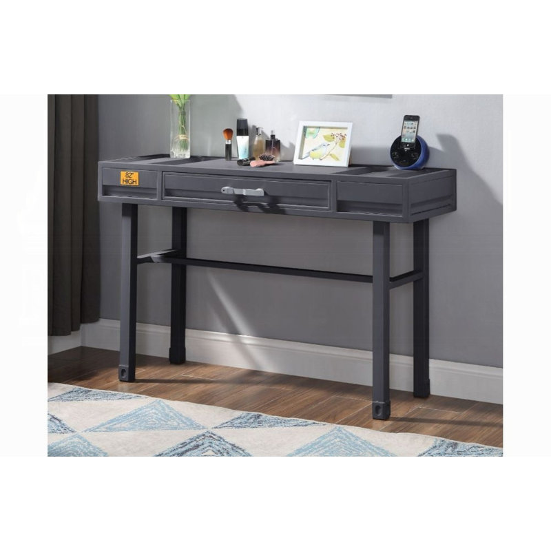 Bureau d'écriture rectangulaire l 47 po Cargo, Gris