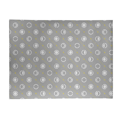 Chenille Geometric Indoor Rug