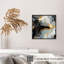 «Abstract Gold Brush Strokes III», reproduction d'art moderne sans cadre-816968350