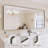 Lesamuel Filleted Corner Wall Mounted Bathroom and Vanity Mirror with Aluminum Frame-137203459-196377376-192251503