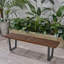 Banc d'extérieur en métal / bois massif-778655877