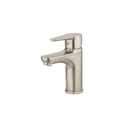 Robinet de salle de bains monotrou avec ensemble de drainage
