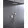 Ceiling Mounted Shower System Combo Set With Handheld And 16"Shower Head