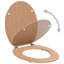 Eucalyptus Elongated Standard Toilet Seat