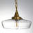 68.8-Inch Modern Glass Pendant Light with Adjustable Chain