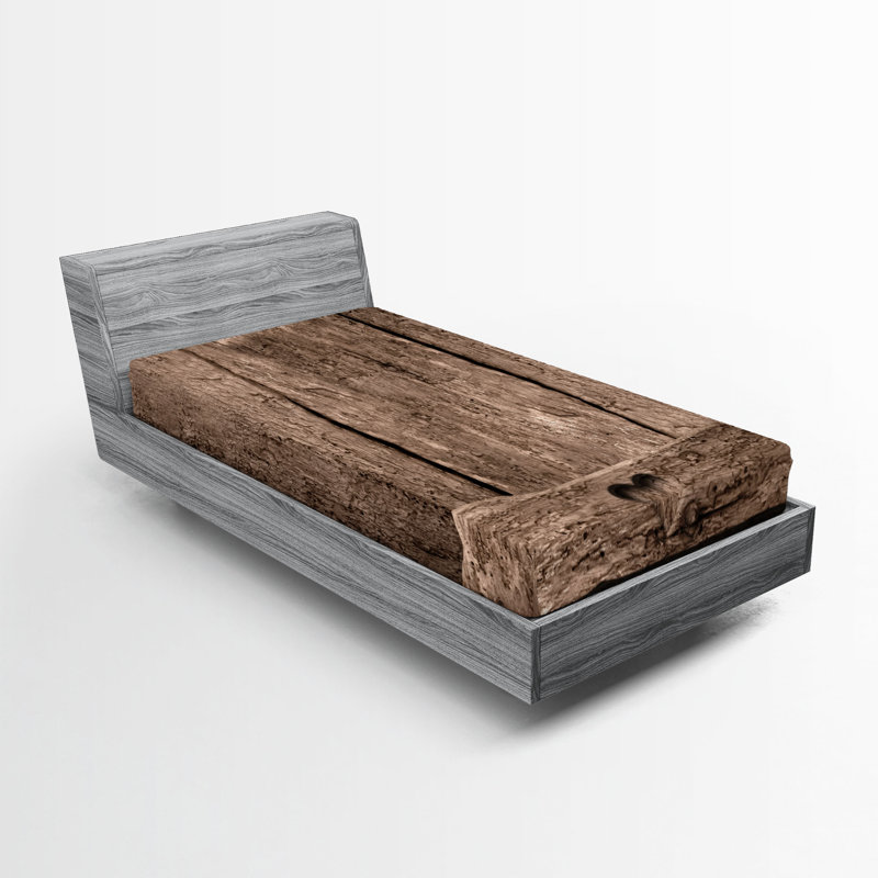 Drap-housse Ambesonne, Ensemble literie pour lit simple