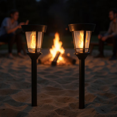 Torche solaire Classic Flame - paquet de 2