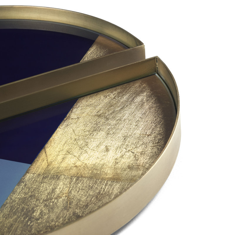 Gilded Layers Decorative Tray