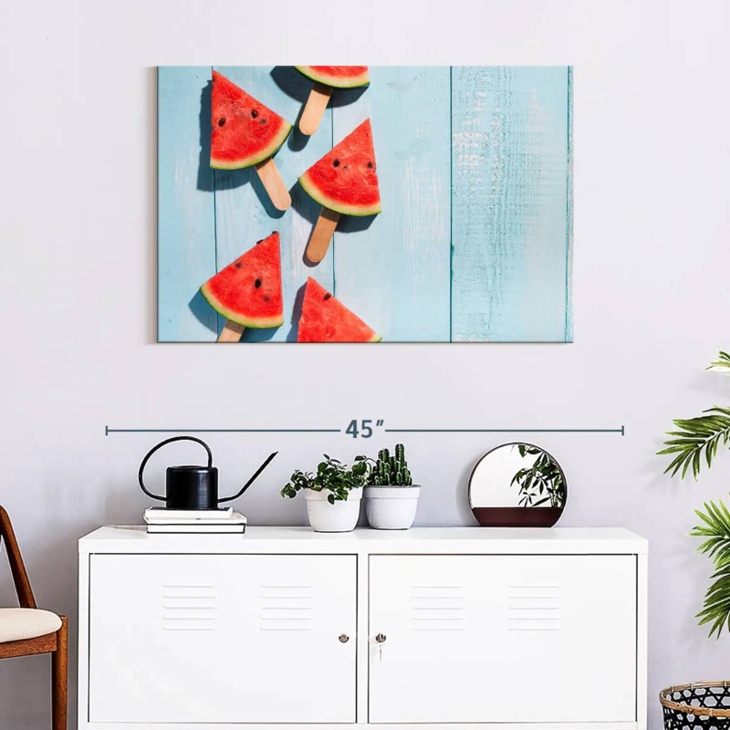 Yarlin Watermelon, 24" H x 36" W