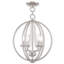 Lustre globe à 4 lumières avec détails en cristal Moores-471055466-471055465-414087134