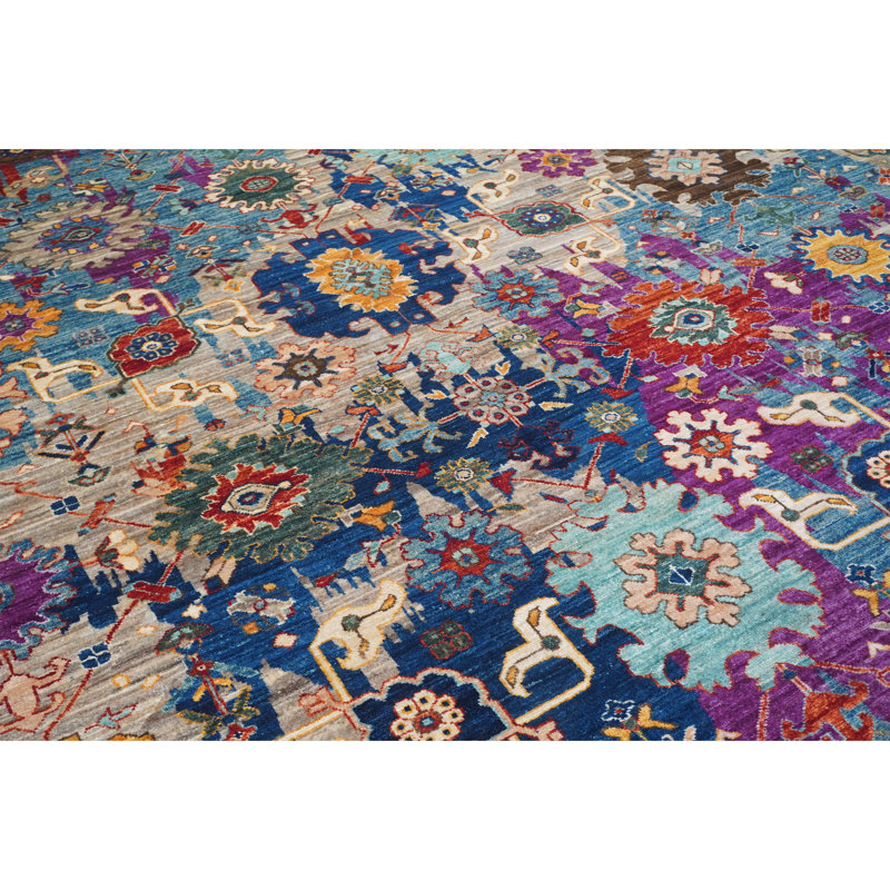 One-of-a-Kind 12' x 14'10" Hand Knotted Area Rug