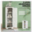 Armoire de rangement autoportante et stable pour le salon