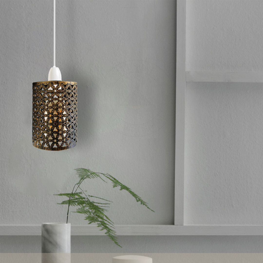 13.5cm H Metal Drum Lamp Shade ( Uno )