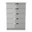 77 cm W Chest of 5 Drawers