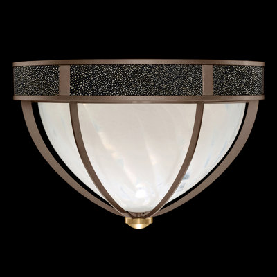 Mirage Glass Flush Mount
