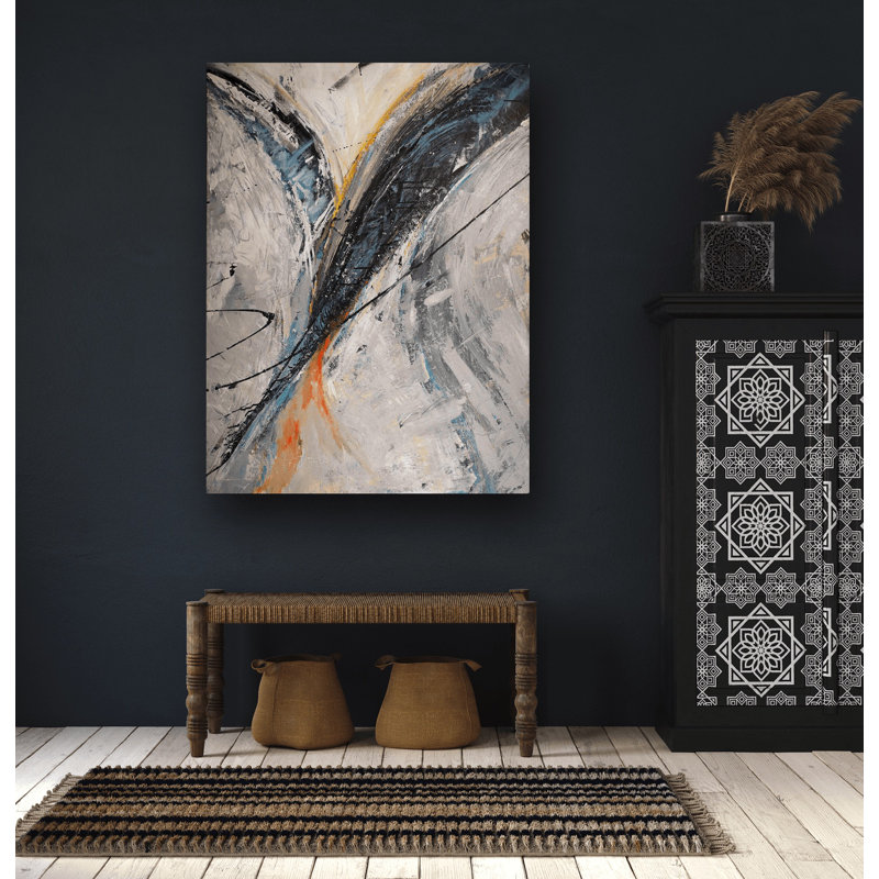 Convergence - Artist Enhanced Canvas Print, 30" H x 24" W x 1" D, Wrapped Canvas