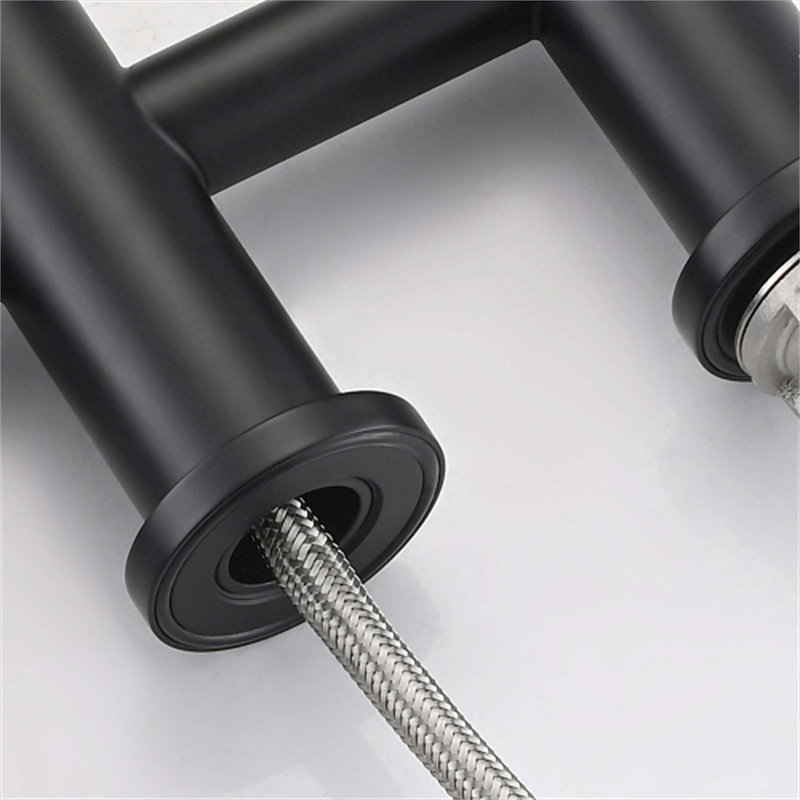 Red Cloud Pull Out Kitchen Faucet, Matte Black