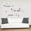 Non-Wall Damaging Wall Decal