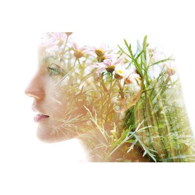 Double Exposure - Wrapped Canvas Print