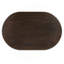 Ensemble de tables basses rétro 3 pièces, ensemble de table de salon en bois comprenant table basse ovale de 44 po, ensemble de 2 tables de bout rondes