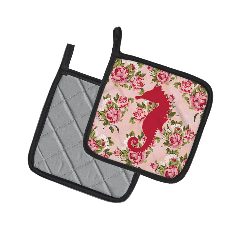 Cuisinier poignée east urban home hippocampe, Rose