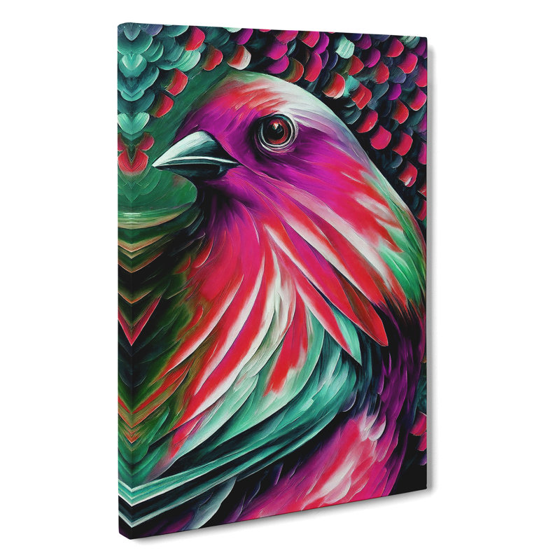 View Of A Bird No.5 - Wrapped Canvas Print, 50cm H x 35cm W x 3cm D