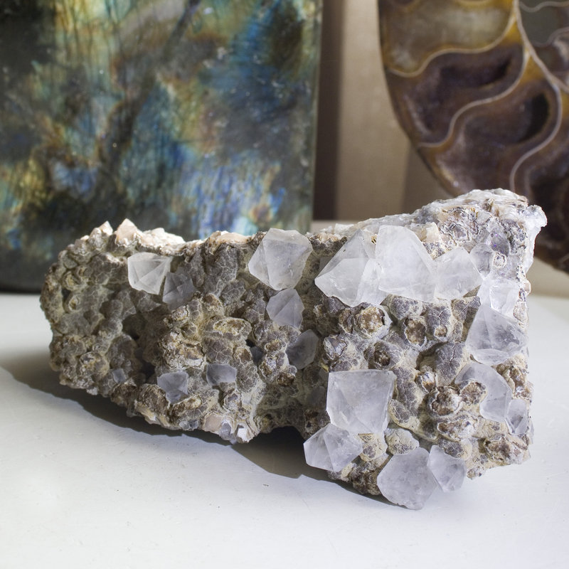 Quartz on Mica