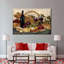 Impression sur toile Tuscan Evening Wine Crop-595468432