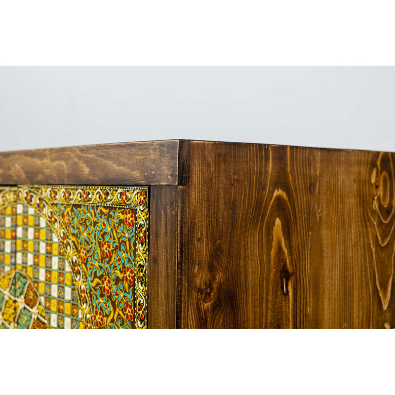 72'' Solid Wood Sideboard