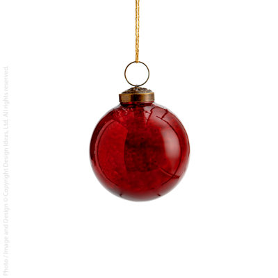 Handmade Glass Ball Ornament