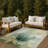 Machine Washable Indoor/Outdoor Chantille ACN2745 Botanical Rug-637692488-637692500