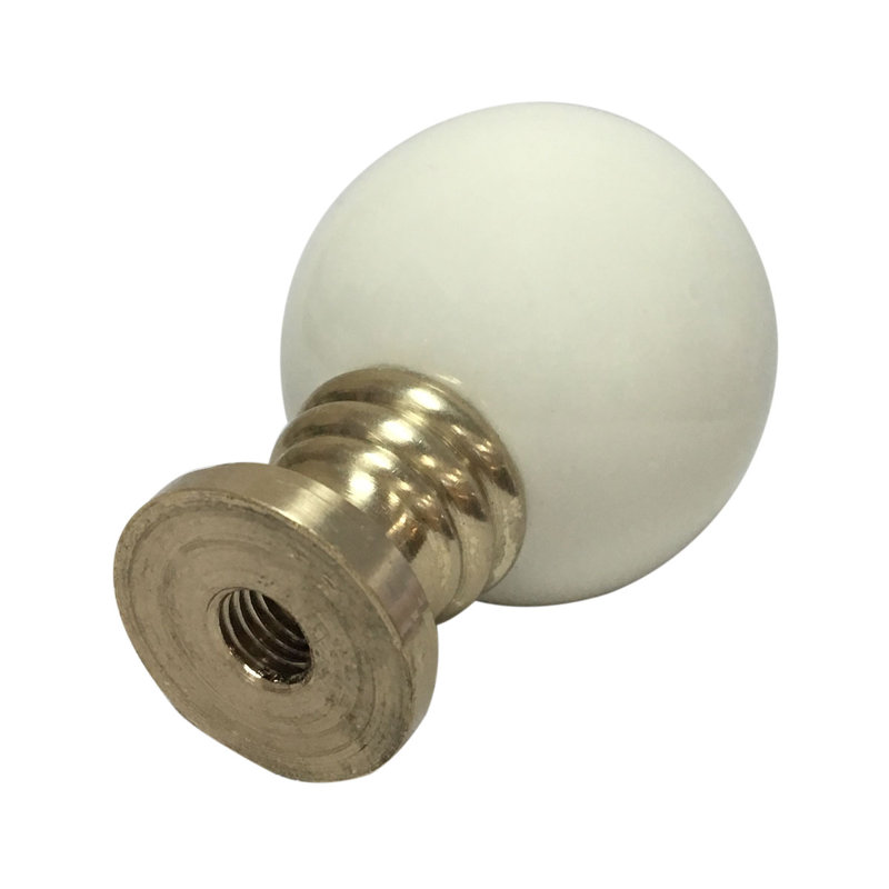 Faîteau de lampe sphérique en céramique, Beige