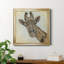 Girafe à motifs - peinture sur toile encadrée-1720211545-1720211550