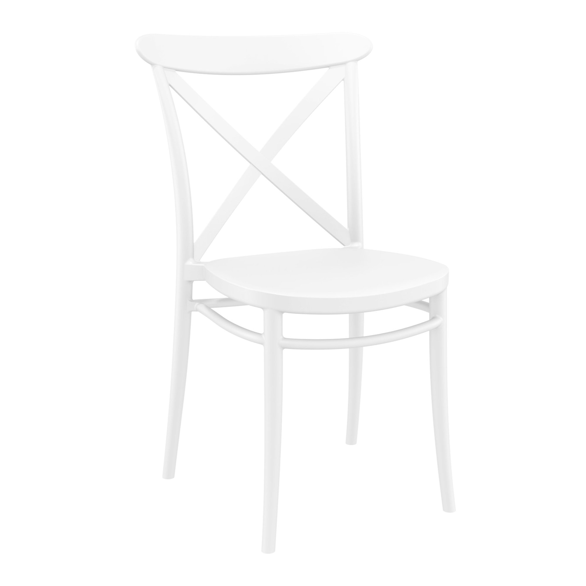 Farrah Square 2 - Person Bistro Set, White
